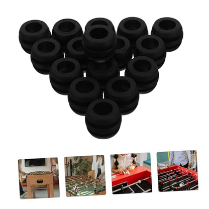 16Pcs Foosball Table Accessories Durable Bushings Bearing Rods for Smooth Gameplay Easy to Install Replacement Parts for Football Machines