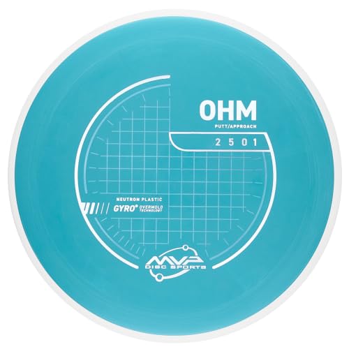 MVP Disc Sports Neutron Ohm Disc Golf Putter (Colors May Vary) - size: 165-170g