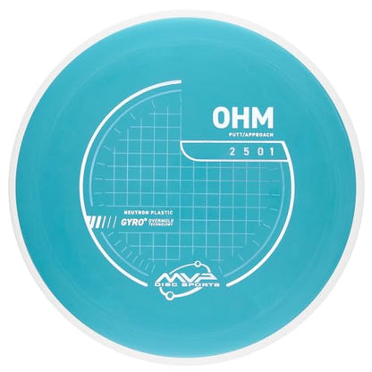 MVP Disc Sports Neutron Ohm Disc Golf Putter (Colors May Vary) - size: 170-175g