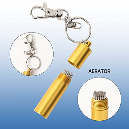 GSE Games & Sports Expert Billiard Pool Cue Tip Tool, Stick Scuffer/Shaper/Aerator/Joint Protector Tool, Billiard Accessories - style: Keychain Tip Pick
