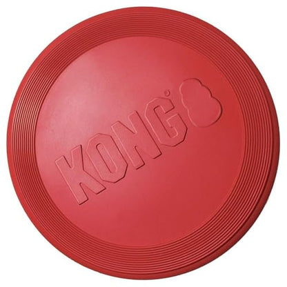 Kong Rubber Flyer,Large 2 Pack, Red