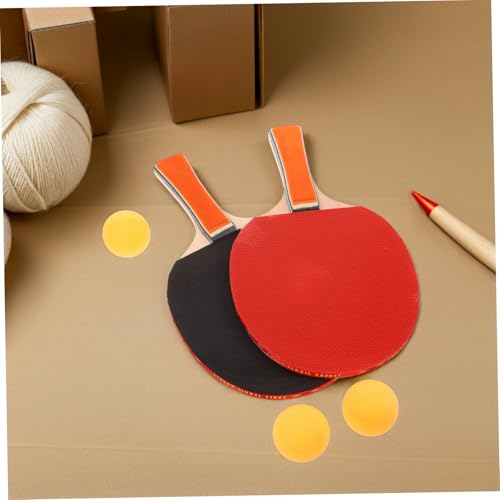 Professional Table Tennis Training Set Indoor Outdoor Racket Paddle Ball Kit with Ergonomic Poplar Wood Grip and Precision Surface for Beginners and Athletes