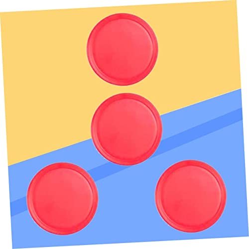 8 Pcs 50mm Air Hockey Pushers Replacement for Hockey Tables Ergonomic Paddles Set