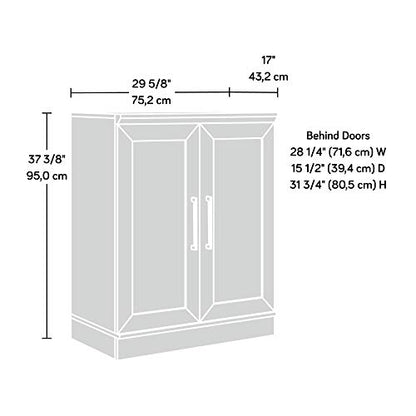 Sauder HomePlus Base Cabinet/ Pantry Cabinet, Sienna Oak finish - color: Sienna Oak