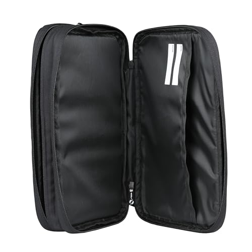 Stiga Eco Rival, Bi-Fold Wallet, Black, för 2 Bordtennisracketar, Cover