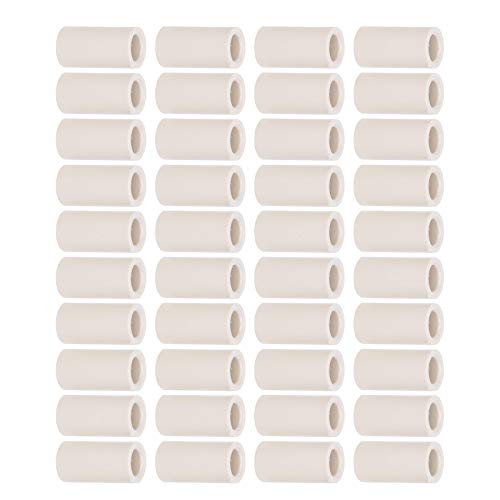 40Pcs Fiber Billiards Stick Pool Cue Ferrules Tubes Replacement Parts Repair Accessories Leisure Sports Game Room Cue Ferrule Pool Replacement Kit Stick Ferrules Kamui - size: 13MM 1 inch