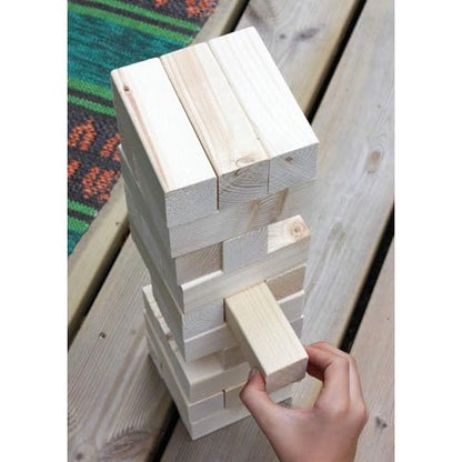 Giant Tower – an Activity Game by Tactic -2+ Players - Activity Games for Family – 10+ Minutes of Gameplay - Games for Family Game Night - for All Ages - English Version