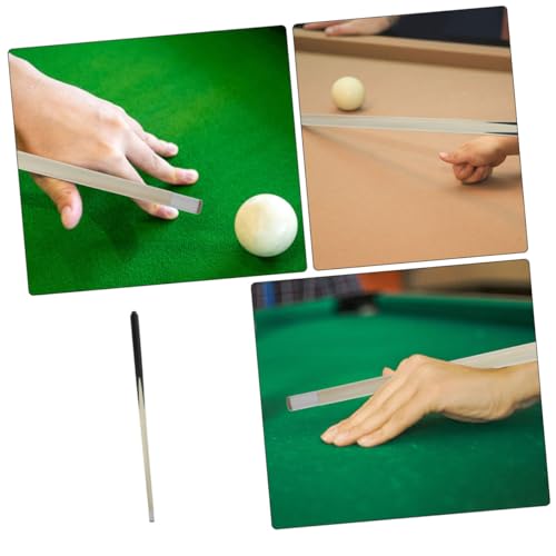 Mini Pool Cue for Kids 18.89In Short Billiard Cue Sticks Set of 3 Lightweight Wooden Pool Cues for Beginner Practice at Home or Game Room