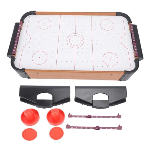 Portable Tabletop Air Hockey Game for Kids and Adults, Lightweight Battery Operated Game with High Density Board, Air Hockey Table for Kids, for Fun and Relaxation