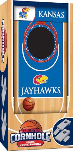 MasterPieces NCAA Syracuse Orange Tabletop Cornhole Game - Home Decor - style: Kansas Jayhawks