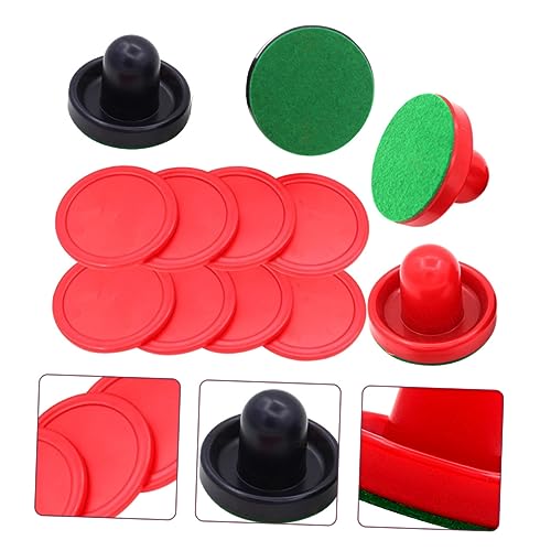 1set Air Hockey Pucks Replacement Kit Accessories Pucks for Game Tables for Home Carnivals and Theme Parks