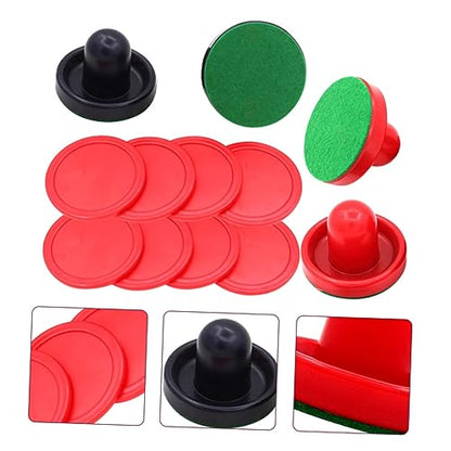 1set Air Hockey Pucks Replacement Kit Accessories Pucks for Game Tables for Home Carnivals and Theme Parks
