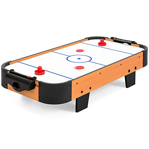 40” Air hockey Table With 2 Pucks And 2 Strikers Arcade Game Table Set Surface Perfect For Parties And Family Gatherings Ideal For Kids Children And Adult Alike Great Birthday Gift Space-saving Design