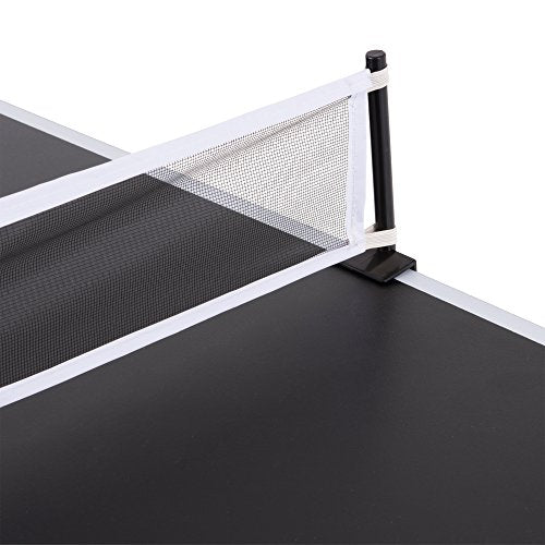 Triumph USA 4-in-1 Swivel Table, 72", Black