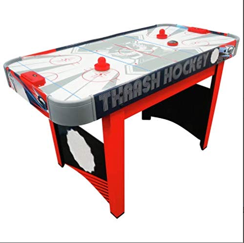 Rechargeable Hover Air Hockey Puck and Paddles, Hover Puck for Any Flat Surface, 2Pcs Air Hockey Strikers - color: red