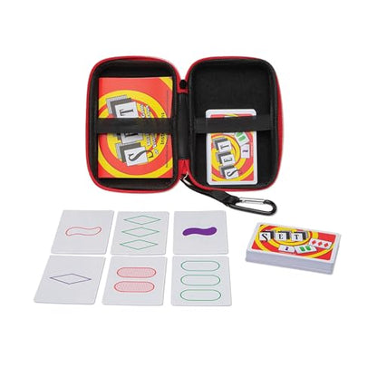 Set Card Games for Kids - Travel Case Bundle, Cards Included, Fun Family Games, Travel, Memory, Learning, Multi-Player, Ages 6+ - style: SET Travel