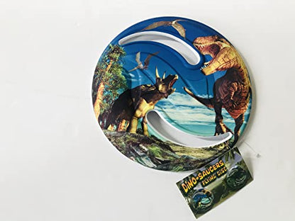 Aeromax Dino Saucer Foam Flying Disc Assorted Dino Design 1 Piece - style: DINOS