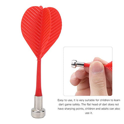 Magnetic Darts Magnetic Tip Darts Set with Flat Safe Plastic Body for Kids Adults Office Fitness Fun