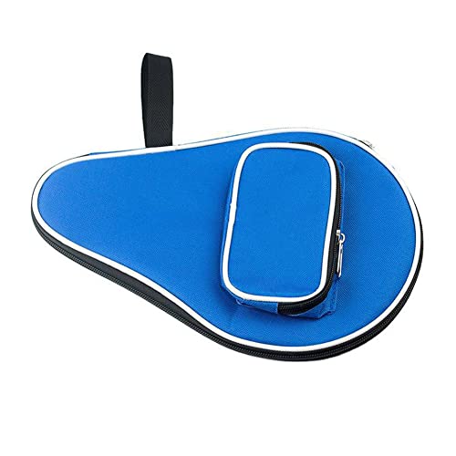 Ochine Table Tennis Racket Case Cover Ping Pong Paddle Carry Bag with Ball Storage Pocket Table Tennis Racket Cover Ping Pong Paddle Case Table Tennis Paddle Cover for Blade with Bonus Ball Storage - color: A