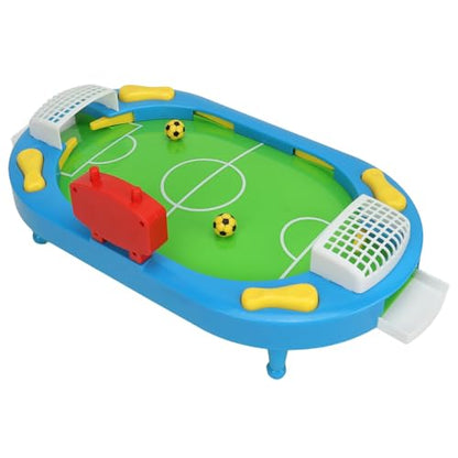 plplaaoo Table Football Games Interactive Soccer Tabletop Football Pinball Mini Foosball Games Fun Team Building Hand Eye Coordination Game for Family Parties Kids Adults ABS Material