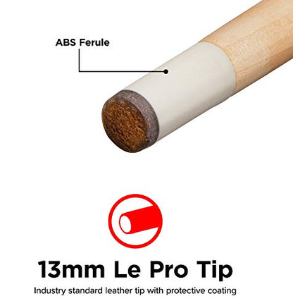 Viper by GLD Products 1-Piece Canadian Maple Billiard/Pool Cue - size: 19-Ounce