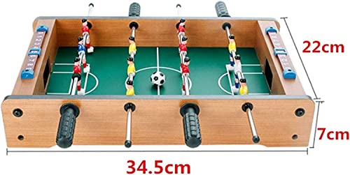 Tabletop Foosball Table- Portable Mini Table Football/Soccer Game Set with Two Balls and Score Keeper for Adults and Kids