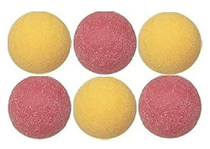 Tornado Official Foosballs Tournament Table Soccer Balls - Made in The USA - Commercial Quality - Play Like The Pros - color: Pink and Yellow, size: 6 Balls
