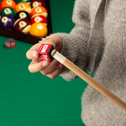 Master Billiard/Pool Cue Chalk Box, 12 Cubes - color: Black