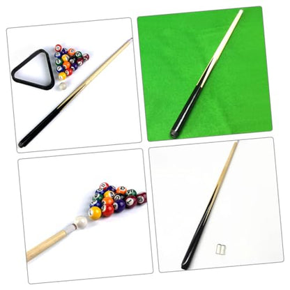 Toddmomy Wooden Pool Cue Stick for Boys and Girls Lightweight Billiard Cue for Skills and Comfortable Grip for Boy Girl Entertainment