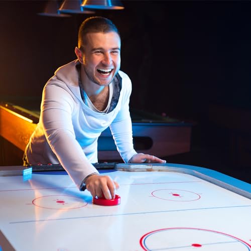PATIKIL Air Hockey Pucks Air Hockey Heavy Replacement Game Table - color: White