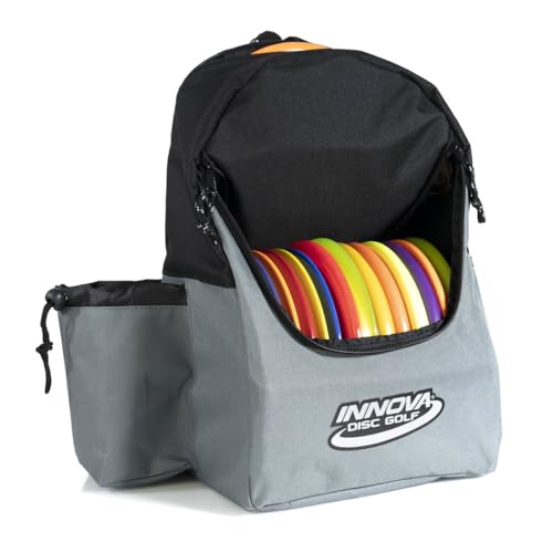 Innova Discover Pack Backpack Disc Golf Bag - color: Black / Gray