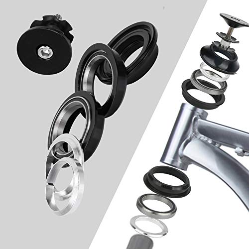 Mountain bikes heads Tube Aluminum Alloy Bearing Bowl Group 44mm External , bikes Front Fork Bowl Set , bikes Front Fork Bowl Set , Mountain bikes heads Tubbike bowl bikes heads bowl bikes bowl bicycl