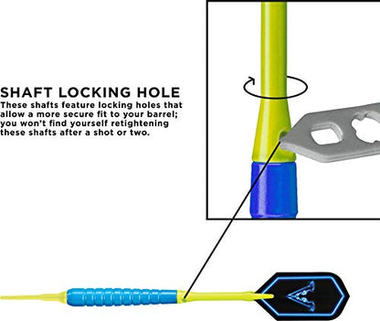 Viper V Glo Soft Tip Darts - color: Blue