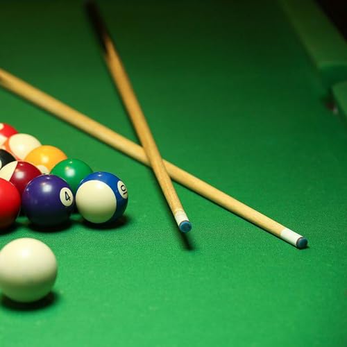18Pcs 12mm Billiard Cues Tips Replacement Set,6Pcs White Pool Cue Stick Ferrules and 12Pcs Soft Screw On Pool Cue Tips,Bule