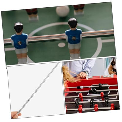 FAVOMOTO Football Table Metal Rod Replacement Accessory for Soccer Machine Handle for Enhanced Game Suitable for Indoor and Home Use