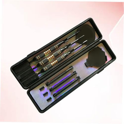 VANZACK 1set Professional Copper Dart Kit Needle Tipped and Flights Construction for Indoor and Outdoor Games for Amateurs and Beginners