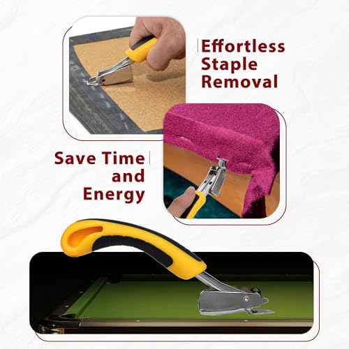 Pool Table Felt and Bumper Kit Felt for Billiard Cloth with Pool Table Bumpers and Cushions Facing, 6 Pcs Cloth Strips and Staple Remover - color: Red, size: 8.5FT Over Size + 48'' Bumpers