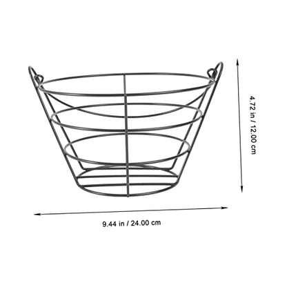 Golf Ball Retrieval Basket Metal Storage Container for Outdoor Practice Sturdy Wire Ball Carrying Holder for Golf Courses and Sports Enthusiasts