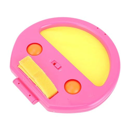 Toss and Catch Ball Set, Hand Exercise Ball Throwing Set, Double Player Outdoor Game with Soft Balls, Ideal for Beach Picnic Party (Pink) - color: Pink