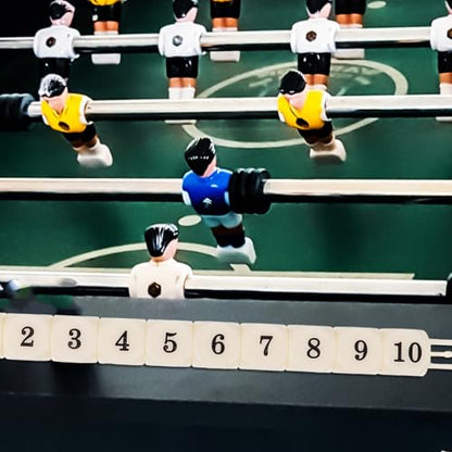 Kisangel 2pcs Foosball Scoring Counters, 10 Numbers Table Football Counter Scoring Score Indicator for Standard Foosball Table Parts