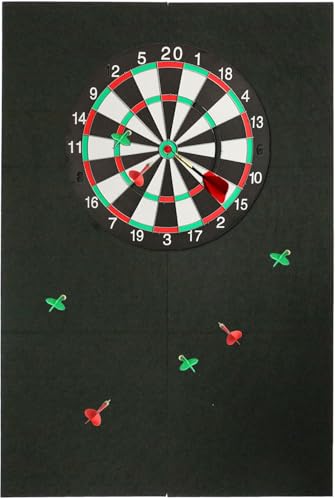 Dart Board Wall Protectors: Large Dartboard Surround Backboard Behind Dart Board Wall Backing - size: 36''H*24''W