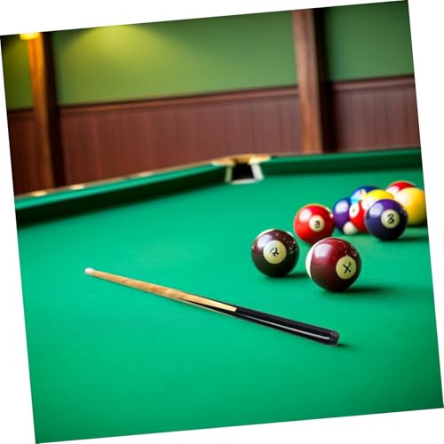 Short Pool Cue Stick Billiard Cue Rod for Tight Spaces Hardwood Pool Table Stick for Beginners Learning Billiards at Home