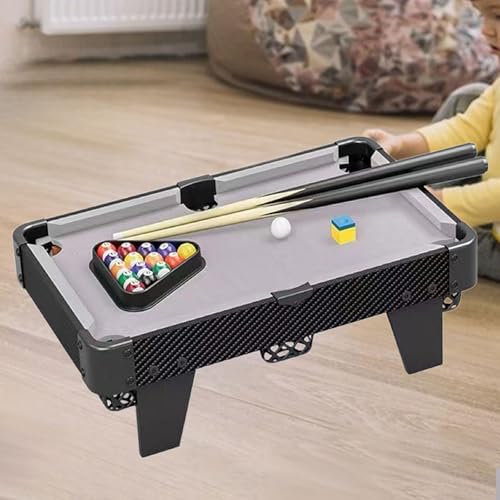 predolo Kids Mini Pool Table Billiards Game Table Accessories Lightweight Portable