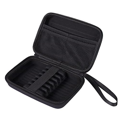 CyeeLife - Dart Case for 6 Darts Soft Darts and Steel Darts, Dart Case Carry Bag Accessories