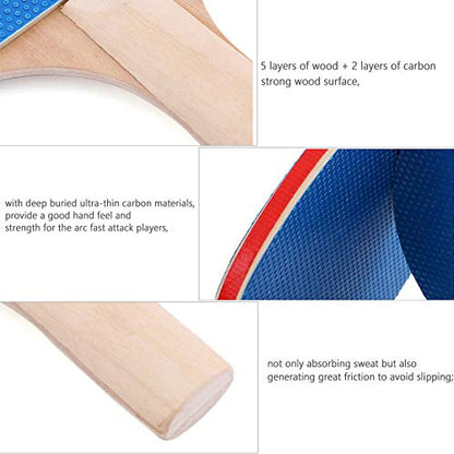 Portable Table Tennis Set Ping Pong Set with Retractable Net Indoor Outdoor Play for Kids Adults