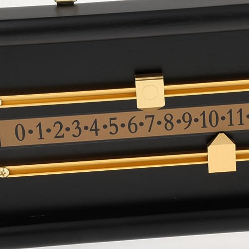 Shuffleboard Wall Mounted Scoreboard Snooker Scoreboard Counters Wooden Portable Billiard Score Keeper for Snooker Game Tabletop Games