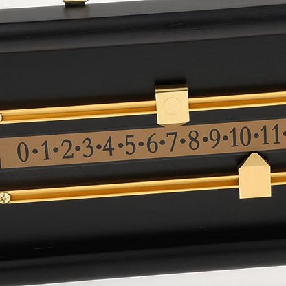 Shuffleboard Wall Mounted Scoreboard Snooker Scoreboard Counters Wooden Portable Billiard Score Keeper for Snooker Game Tabletop Games