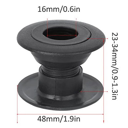 10 Pairs Table Football Bearing, Table Football Bearing Rods Parts Universal Table Foosball Machine Shafts Covers Accessories for Game Training 23 to 34mm