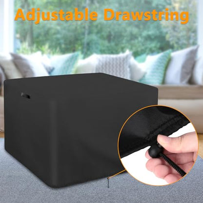 Arcade Cover Compatible with Arcade1Up Pac-Man Head-to-Head Arcade Table | 36.6''Lx24.4''Wx28.7''H,420D Black Game Table Cover,Waterproof, Adjustable Drawstring ,Pet-resistant - size: 36.6x24.4x28.7
