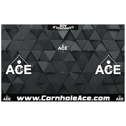 CornholeAce ACE Cornhole Pitch Pad Set - Includes 2 Cornhole Mats